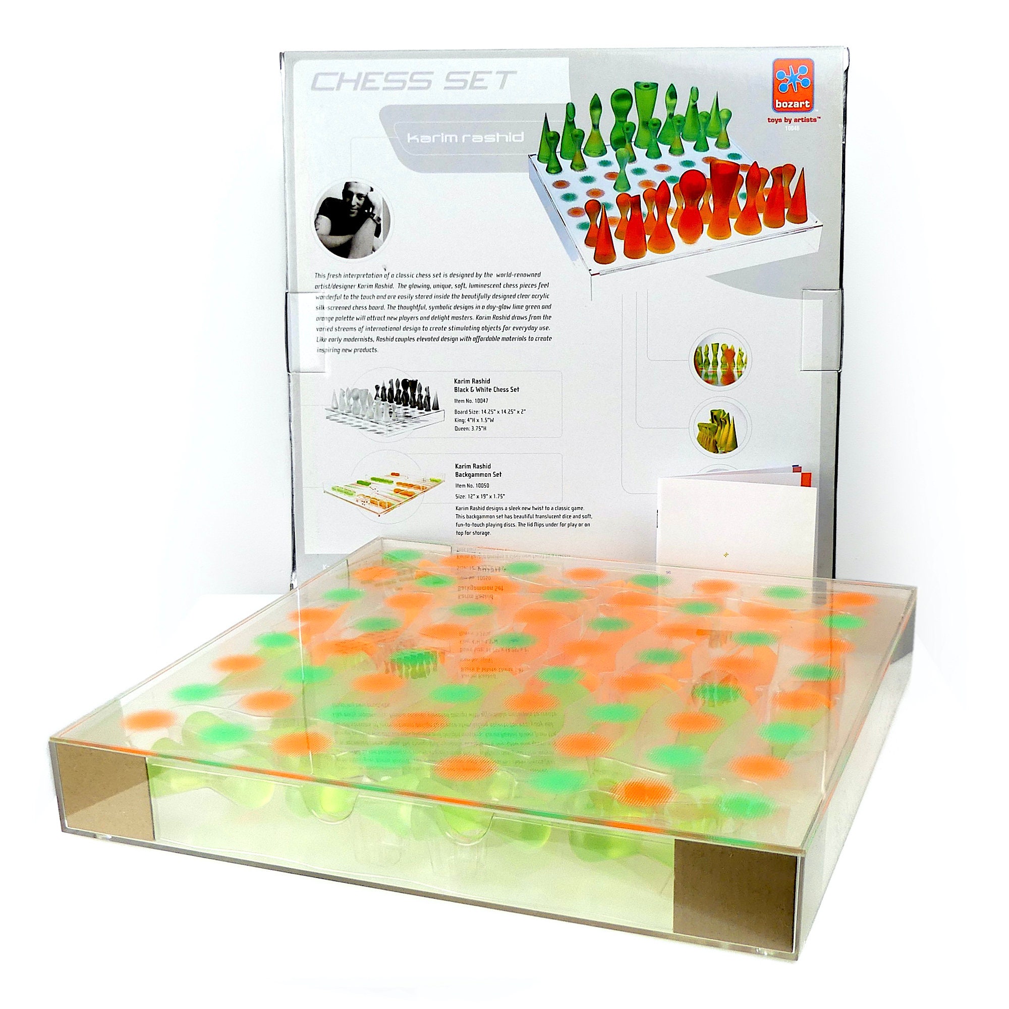 カリム・ラシッド Karim Rashid チェスセット CHESS SET Karim Rashid