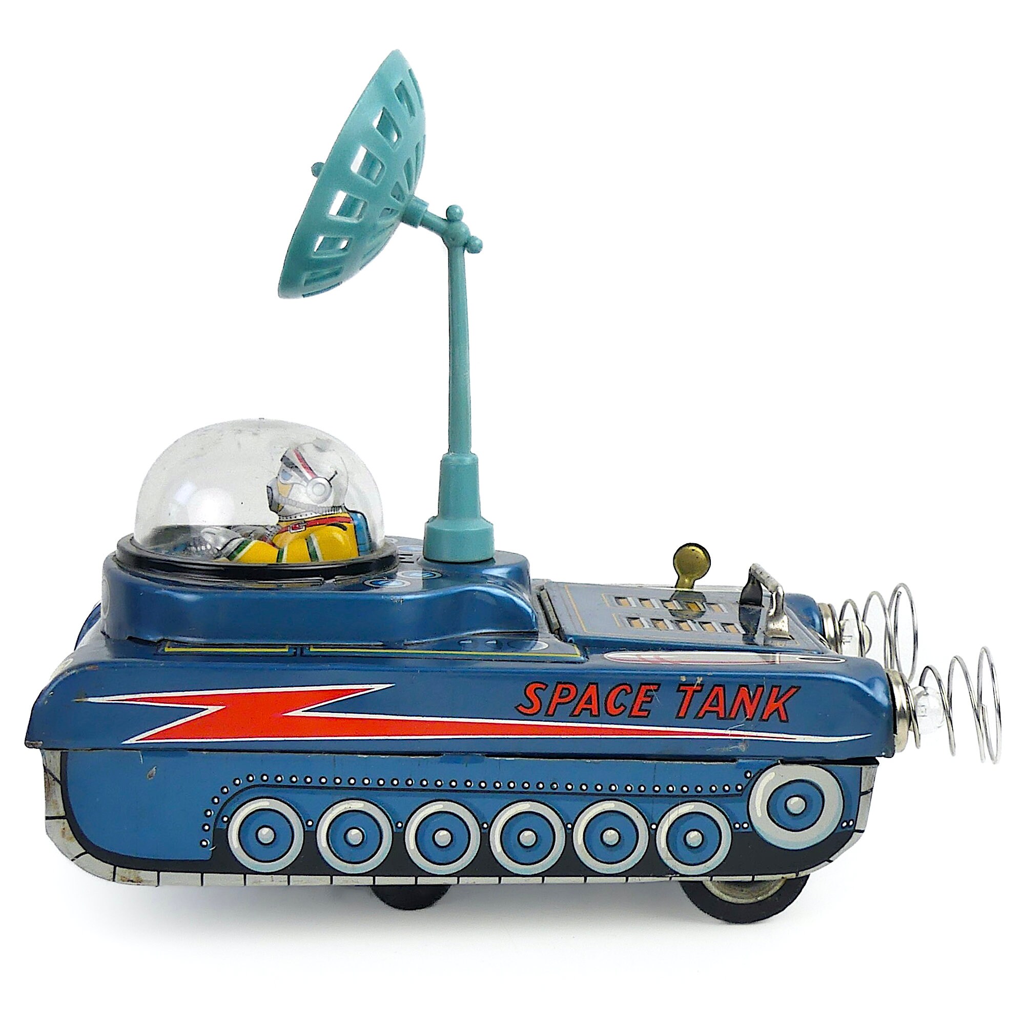 マスダヤ SPACE TANK スペースタンク 日本製 昭和レトロ電動玩具