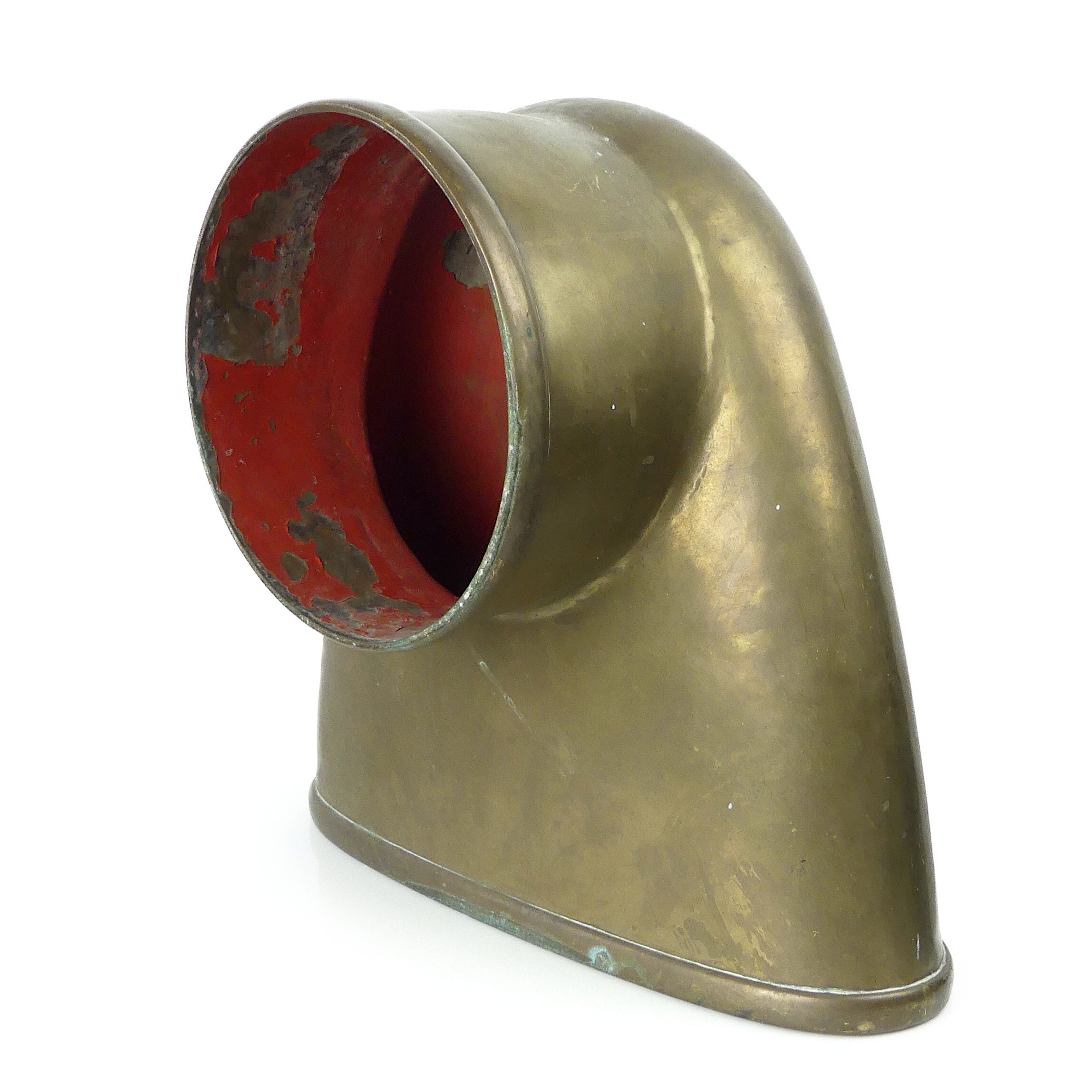 Manche à Air de Bateau Ovoïde en Cuivre - Accessoire d'accastillage Déco Marine