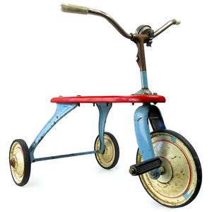 Ferbedo Germany vintage children&#39;s tricycle from the 50s/60s - Old toy - Collectible cycle