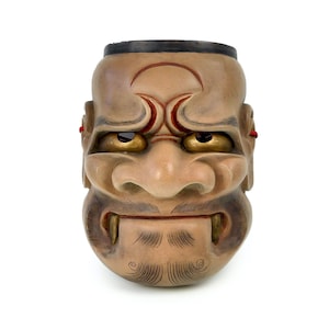 本物の手彫り木製能面「小面」 - 日本の伝統演劇芸術民俗芸術 - Etsy 日本