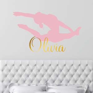 Personalized Dance Sticker Wall Decal -  Dance Wall Decal - Dance Wall Decor - Dance Stickers - Dance Studio Decor - Vinyl Lettering Stencil