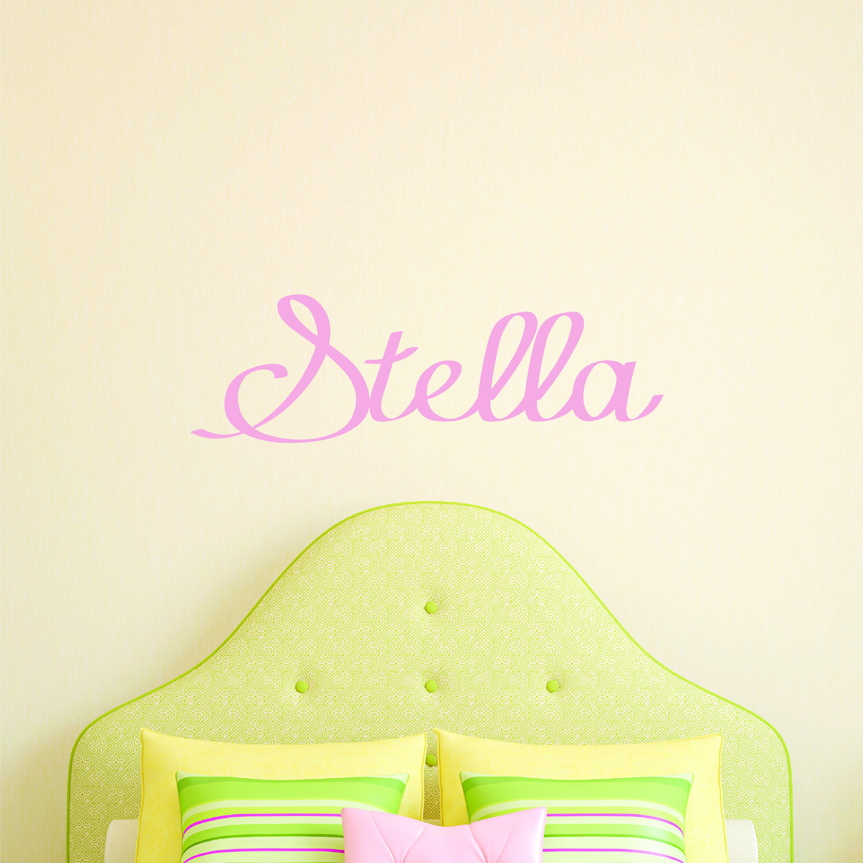 Personalized Name Wall Decal Custom Name Wall Sticker Etsy