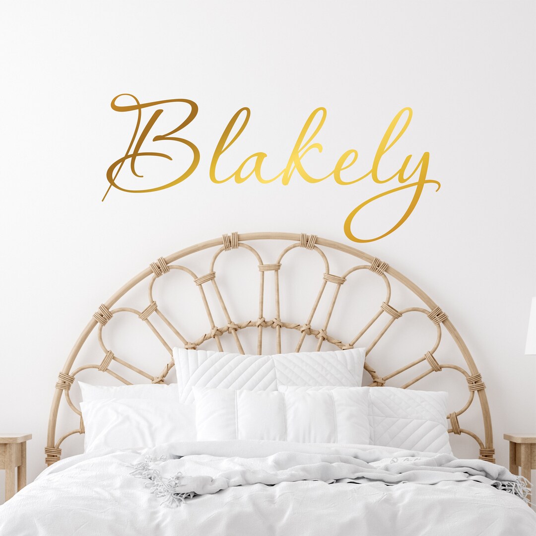 Personalized Girls Name Wall Decal Childrens Room Girls Bedroom Teen ...