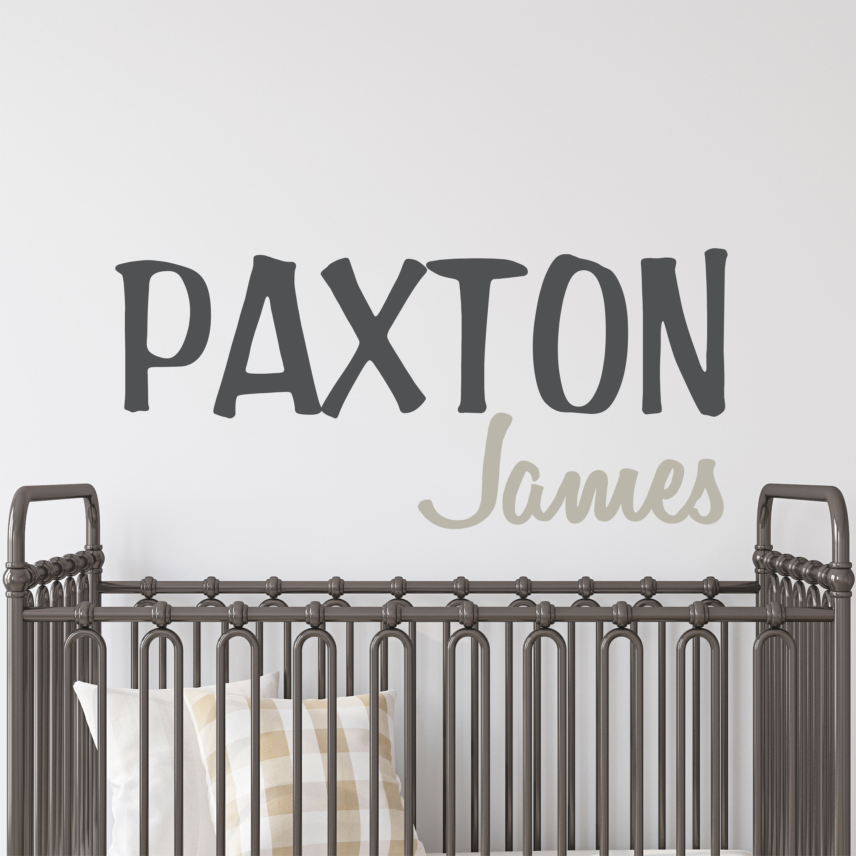 Personalized Wall Decal Boy Name Wall Decal Nursery Wall Decal - Etsy