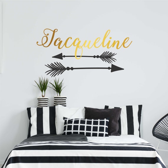 Arrow Wall Decal Tribal Arrow Sticker Vinyl Wall Art Custom