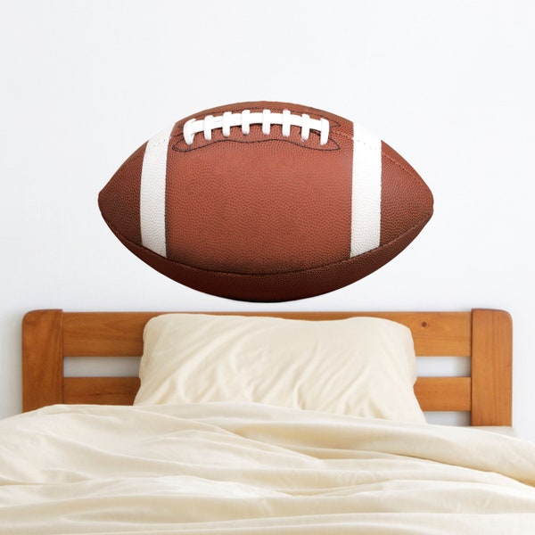 Football Wall Decal - Football Wall Sticker - Football Vinyl Decal - Boys Room - Sports Theme Nursery Wall Decor - Football Player