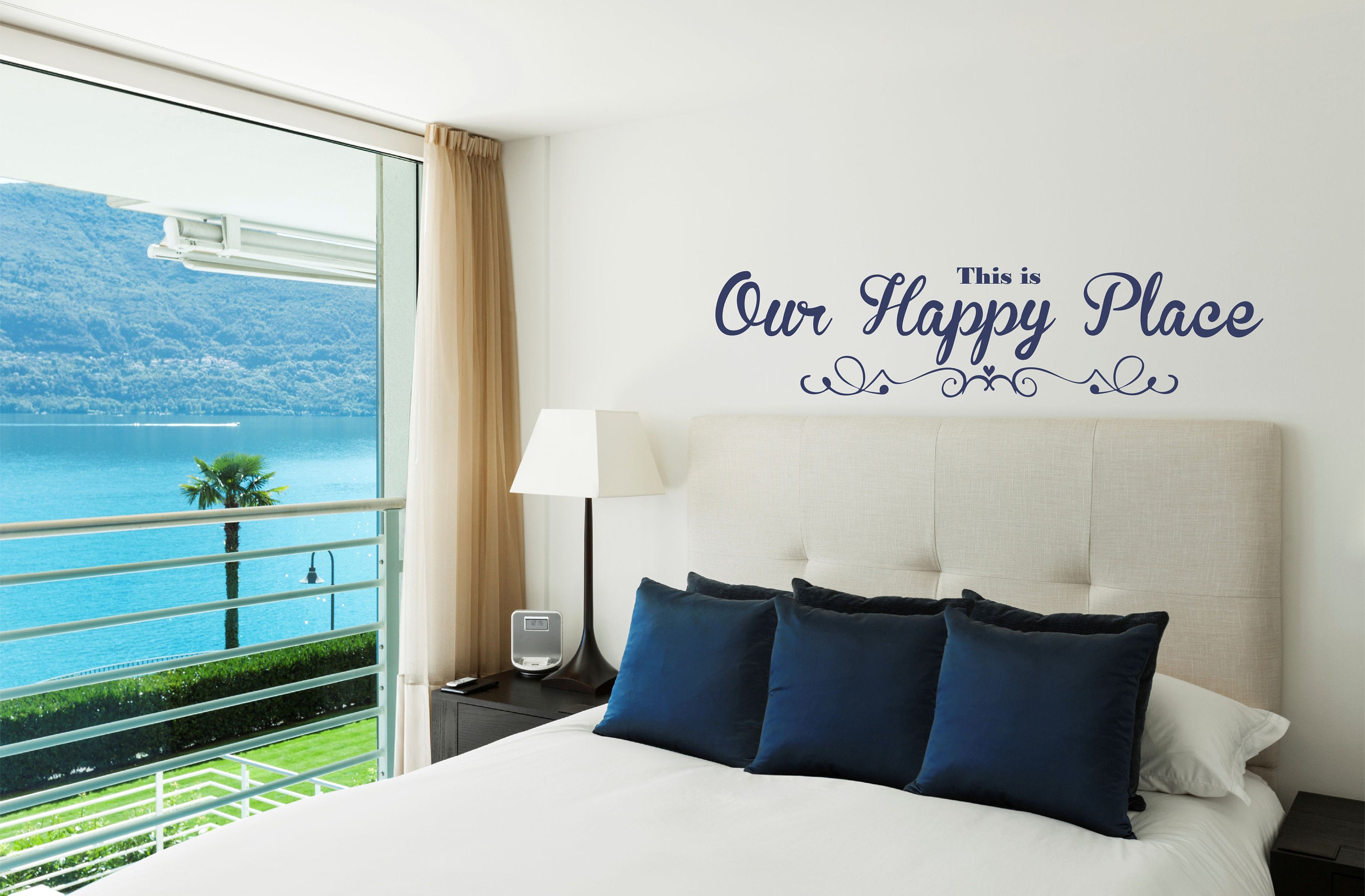 Beach Wall Decal Sticker Beach House Wall Decal Beach Etsy