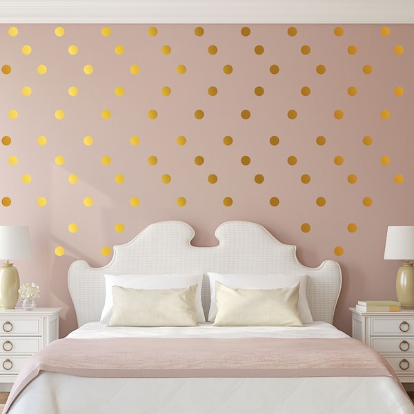 Polka Dot Wall Decal Etsy