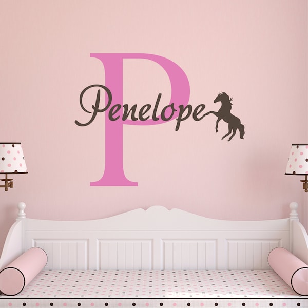 Horse Wall Sticker Etsy