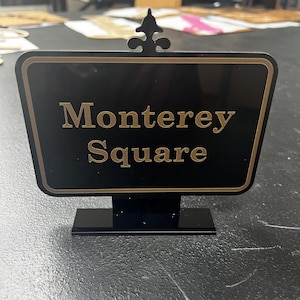 Acrylic Table Numbers - Custom Acrylic Table Numbers