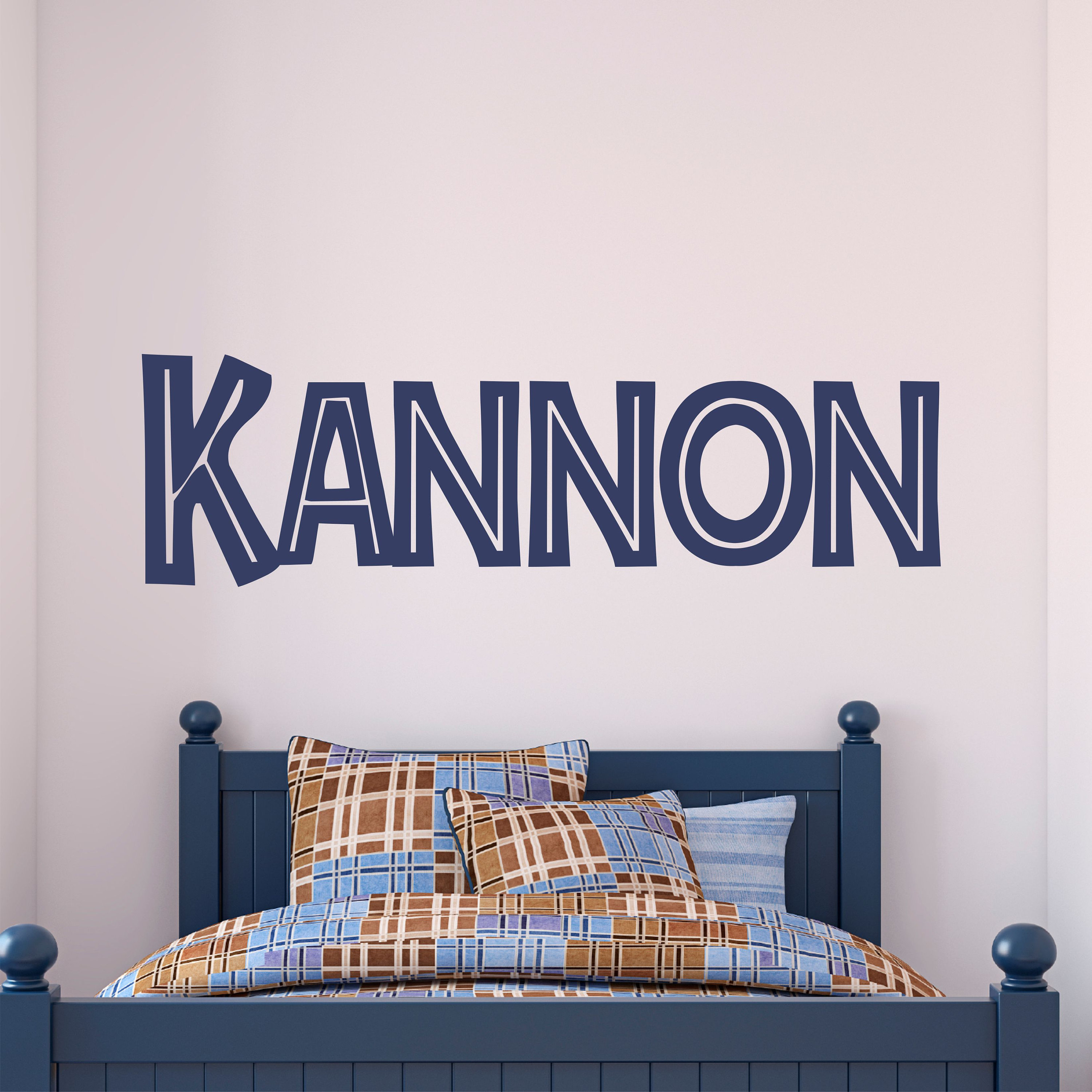 Personalized Wall Decal Boy Name Wall Decal Nursery Wall Decal ...