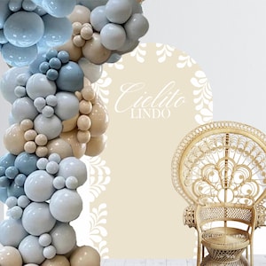Cielito Lindo Decal - Cielito Lindo Baby Shower Backdrop - Talavera Balloon Arch - Gender Reveal - Baby Shower - Cielito Lindo Backdrop