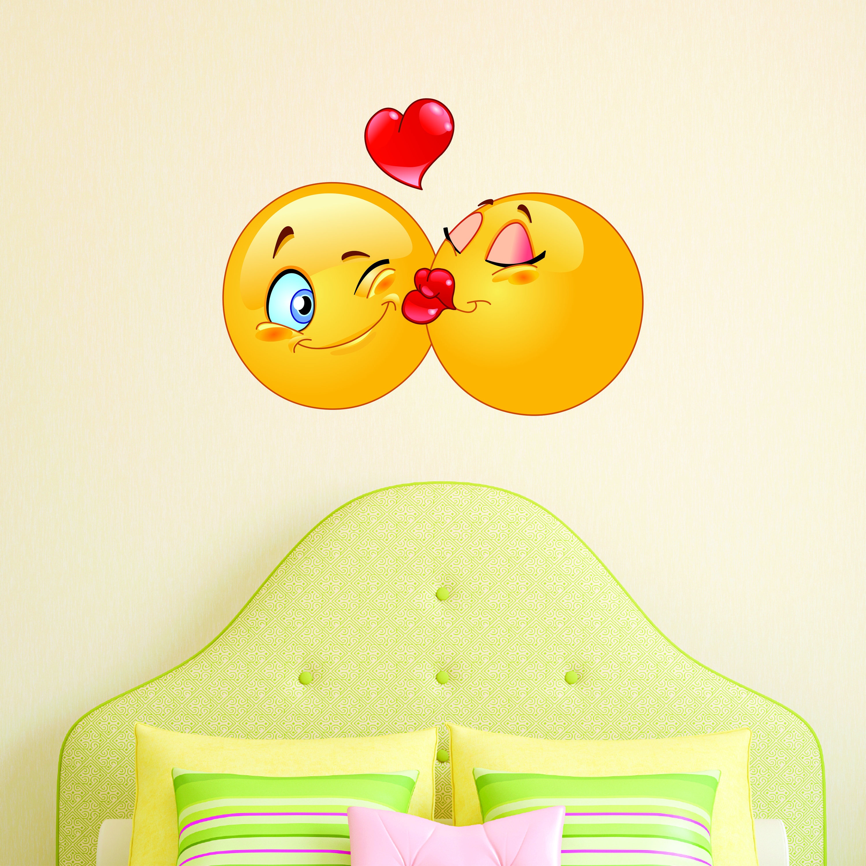 Adesivo murale - wall sticker - Le regole della famiglia - dimensioni