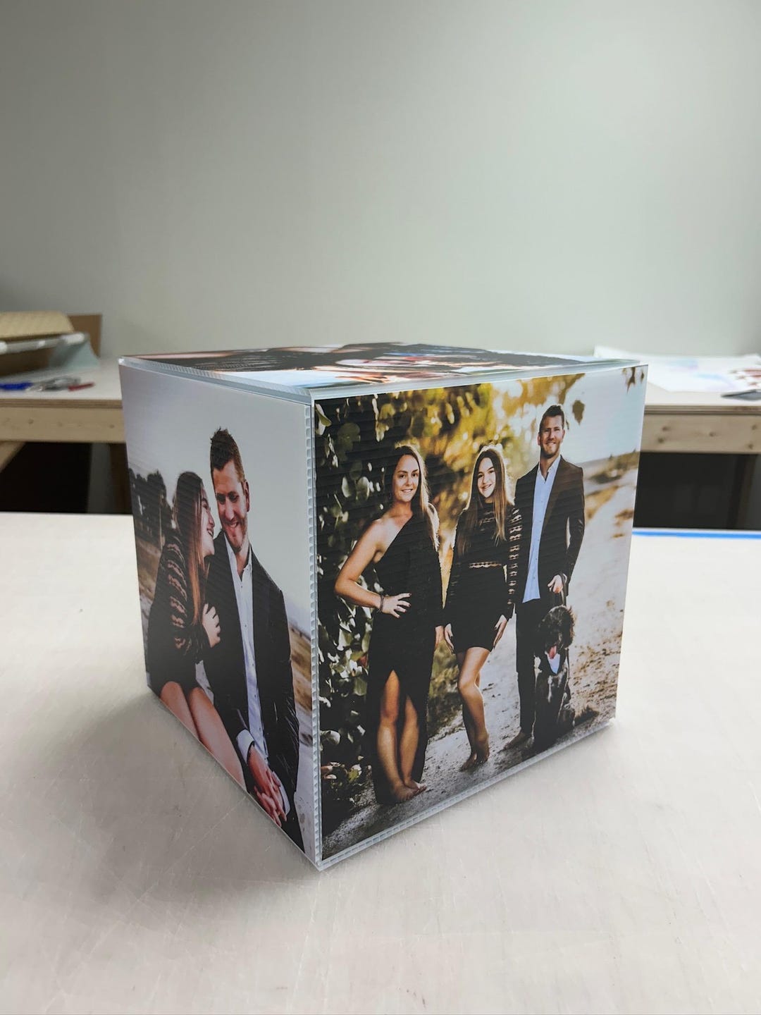 Photo Cubes | Custom Photo Cube Photo | Photo Props | Printable Cube - Etsy