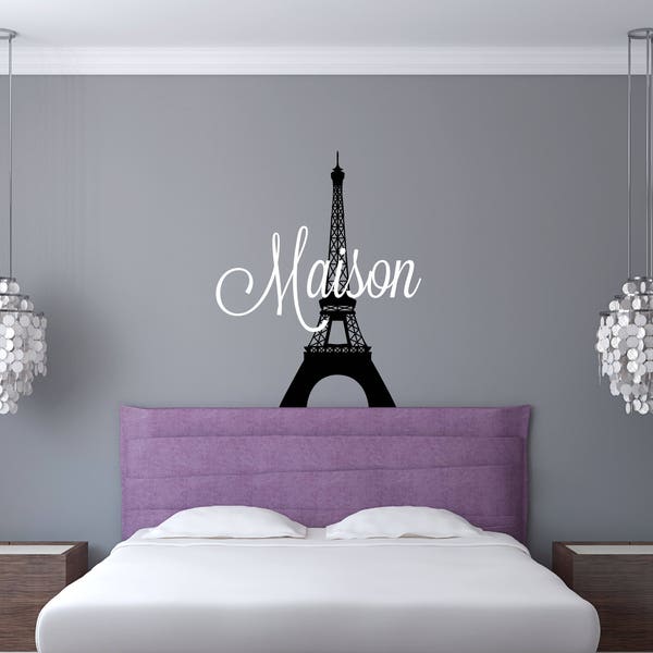 Paris Wall Decals Etsy