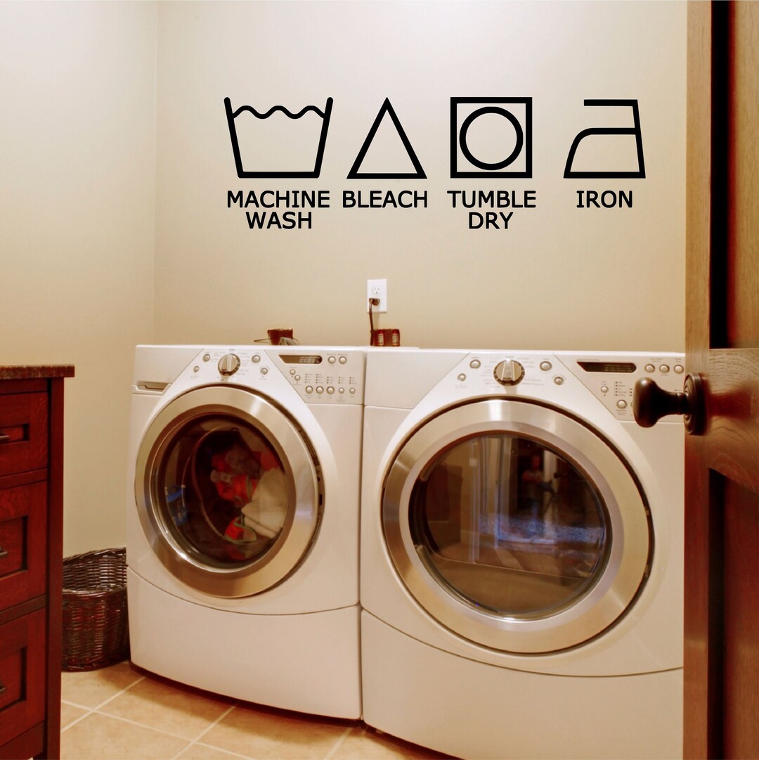 Laundry Room Wall Decal Laundry Room Sticker Laundry Room Sign Laundry