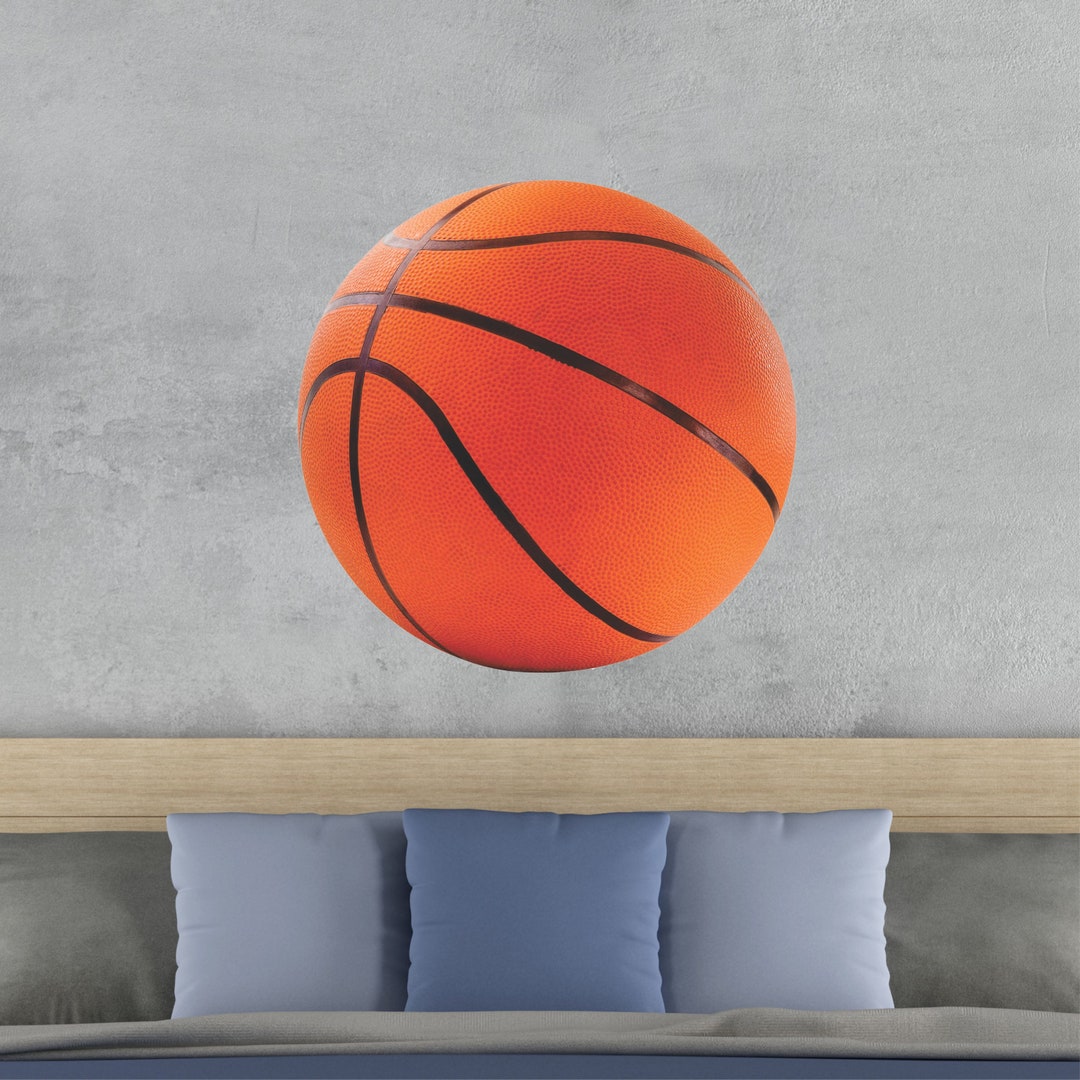 Basketball Wall Decal Basketball Wall Sticker Basketball Vinyl Decal