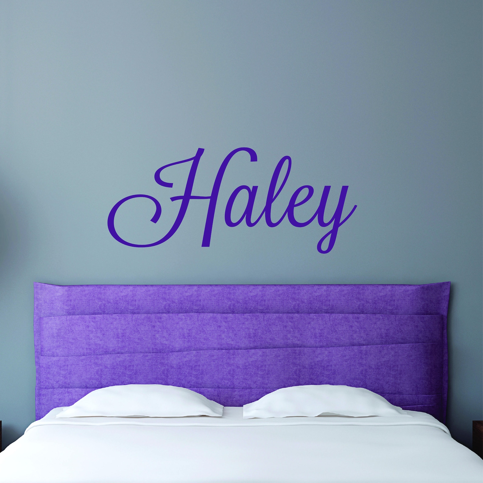 Personalized Name Wall Decal Custom Name Wall Sticker Etsy