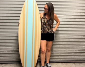 Surfboard Prop - The Big One Theme Birthday Prop - Free Standing Surfboard Cutout - Custom Color Surfboard for Birthday - Baby on Board
