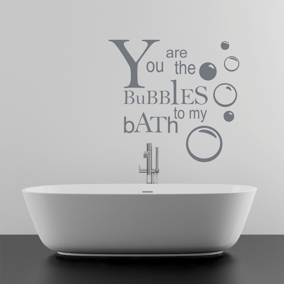Bathroom Bubbles to my Bath Wall Decal Sticker Etsy