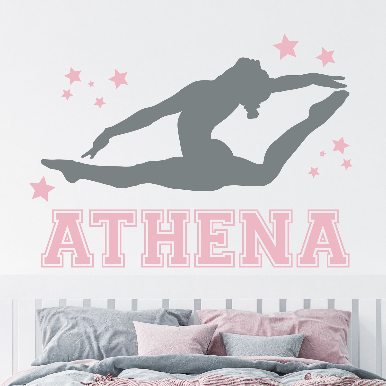 Personalized Dance Wall Decal Teen Wall Decal Girls Name Etsy