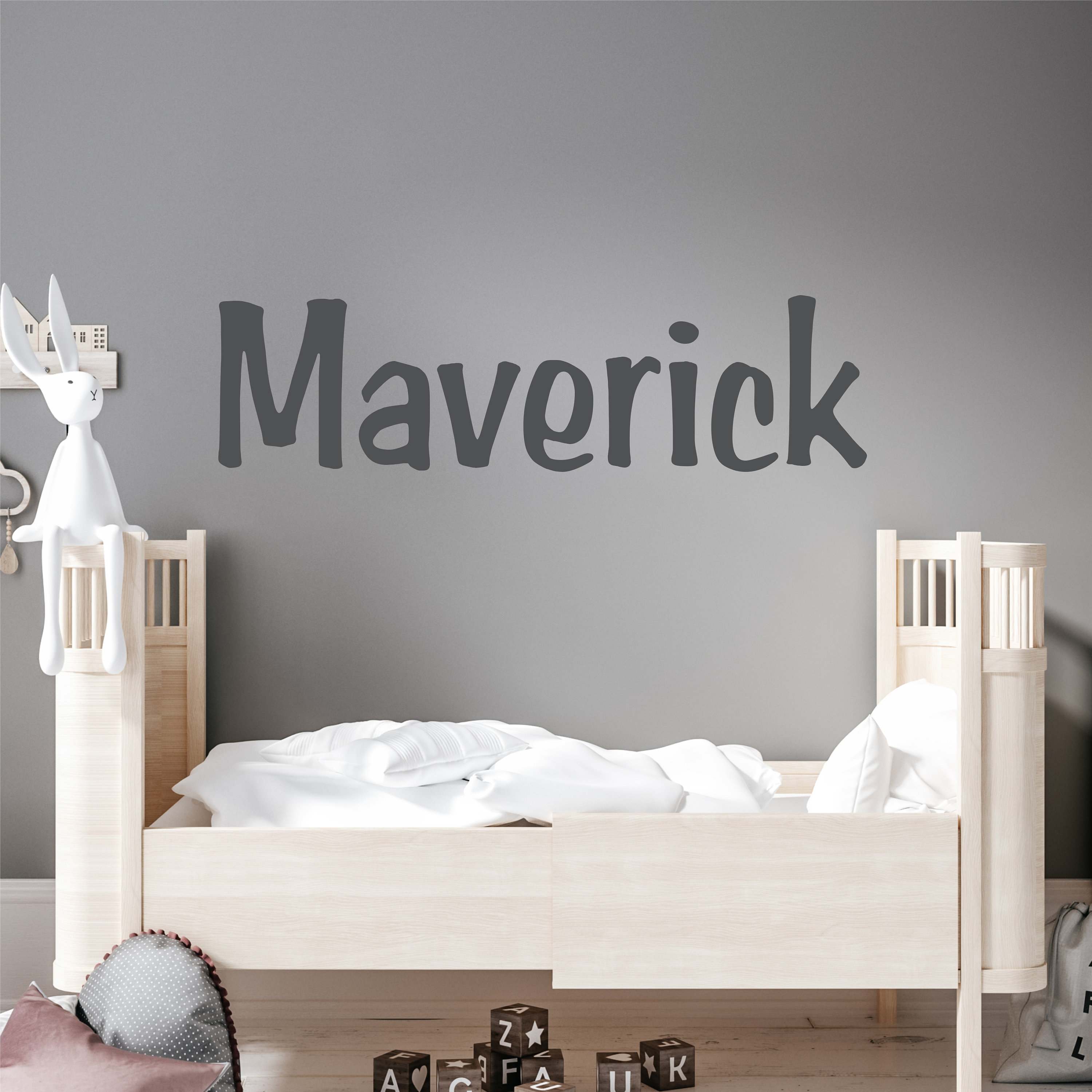 Personalized Wall Decal Boy Name Wall Decal Nursery Wall Decal Etsy