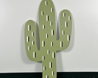 Cactus Prop - 3D Cactus Prop for Party Backdrop - Music Festival Theme Party Props - First Rodeo Theme - Cowboy theme Party Props - Cowgirl