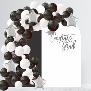 Graduation Decal - Graduation Party Backdrop - Class of 2023 for Balloon Arch - Personalized Graduation Decoration - Graduation Sign - Party