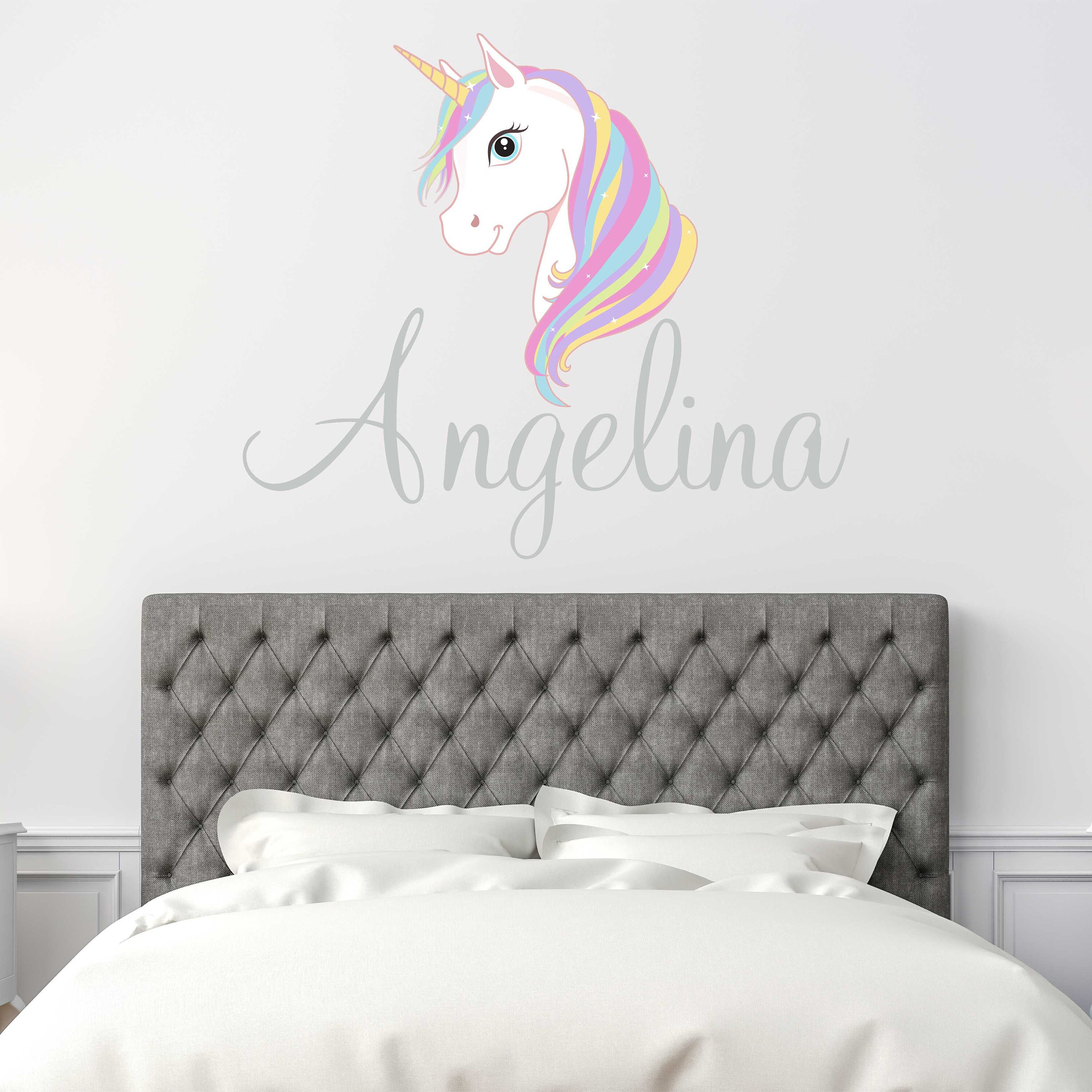 Unicorn Personalised Fantasy Girls Bedroom Wall Sign Door Name Plaque Nursery UK Unicorn Personalised Fantasy Girls Bedroom Wall Sign Door Name Plaque Nursery UK