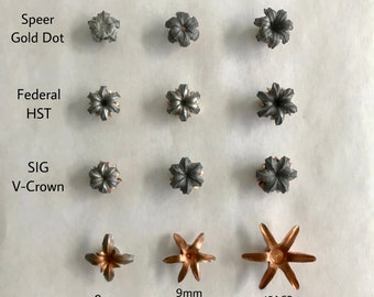 Expanded Bullet Magnets - Various Options - Very Unique - Great Conversation Starters