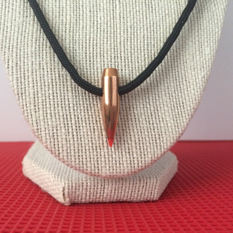 Adjustable .308 Hornady AMAX 168 Grain Paracord Necklace Etsy