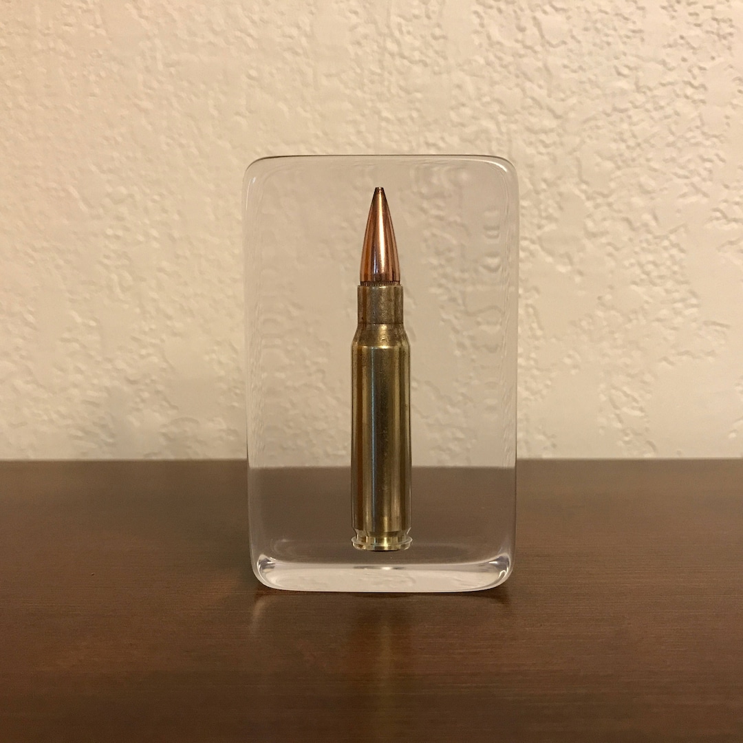 Bullet Paperweight U.S. Milspec 7.62x51 NATO A Must Have for Any Gun