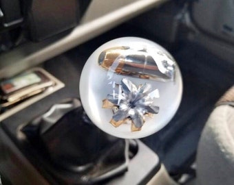 Bullet Shift Knobs - 100% Handmade and Unique - Endless Possibilities - Made To Customers Specifications - Cue Ball Size For Great Feel