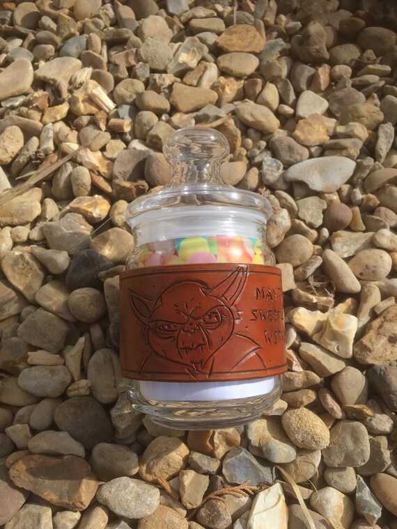 Sleeve Sweet Jar Star Wars Hand Made Leather Gift Sweeties Etsy