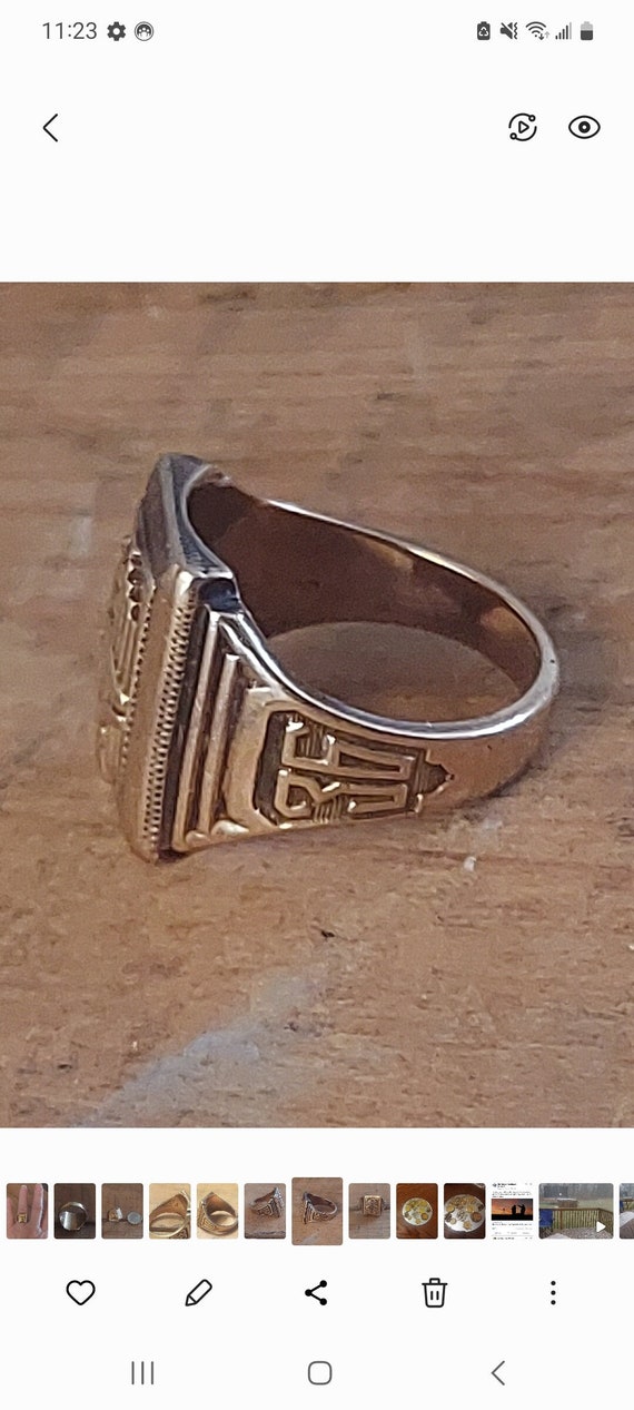 Balfour 1936 Goldflex Vintage class Ring