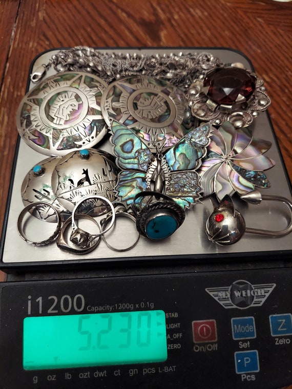 Lot of Sterling Silver Southwest Jewelry