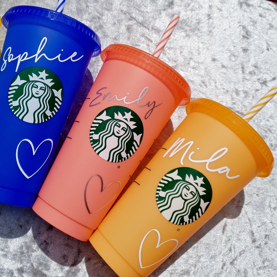 Starbucks Lot De 5 Gobelets De Voyage Réutilisables (Grande Tasse De