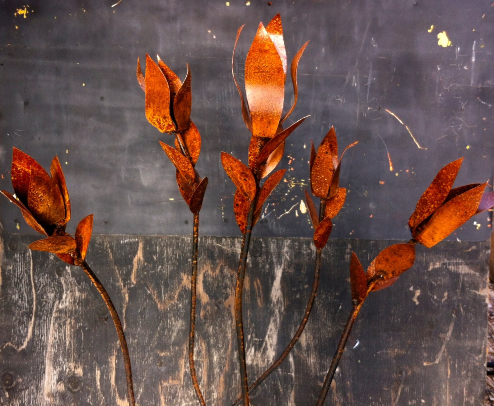 55 Tall Ocotillo Metal Yard Art Metal Yard Art Etsy