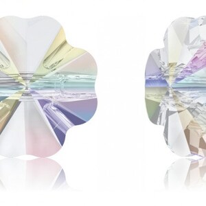 Swarovski 3011 - Clover Crystal Button