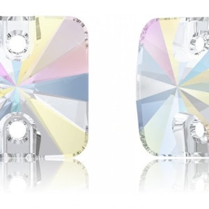 Swarovski 3201 - Rivoli Square Crystal Sew-on Stone