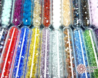 5mm/ 6mm / 8mm SWAROVSKI Mix Color Genuine Crystal 5328/5301 Loose Bicone Beads