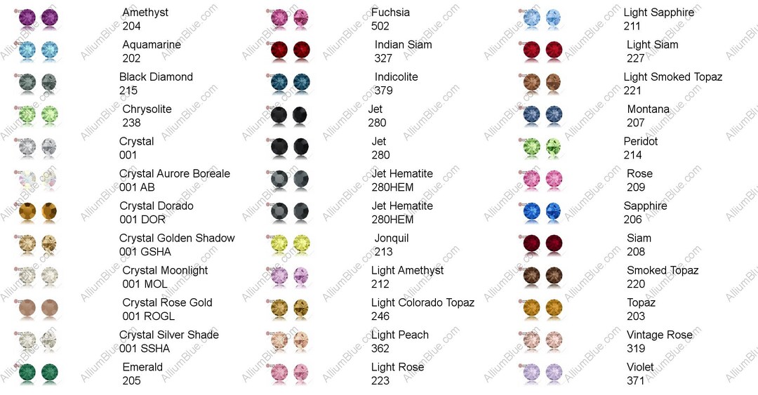 Swarovski 1100 - XERO Chaton Crystal Round Stone - Etsy Canada
