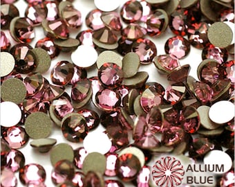 Vintage Rose (319) Swarovski 2088 XIRUS 30ss Crystal Flatbacks No