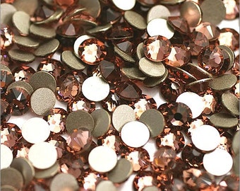 Rose (209) Swarovski 2088 XIRUS 30ss Crystal Flatback No-hotfix