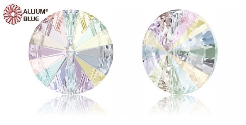 Swarovski 3015 Round Crystal Button image 1