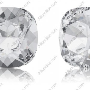 Swarovski 4470 - Cushion Cut Crystal Fancy Stone UNFOILED
