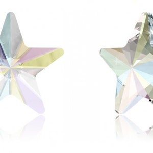 Swarovski 2816 - Rivoli Star Crystal Hot-Fix Flatback Rhinestone
