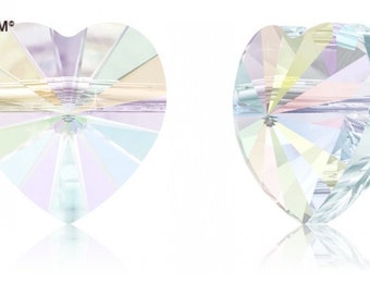 Swarovski 5742 - Heart Crystal Bead