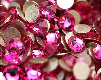 Rose (209) Swarovski 2088 XIRUS 30ss Crystal Flatback No-hotfix